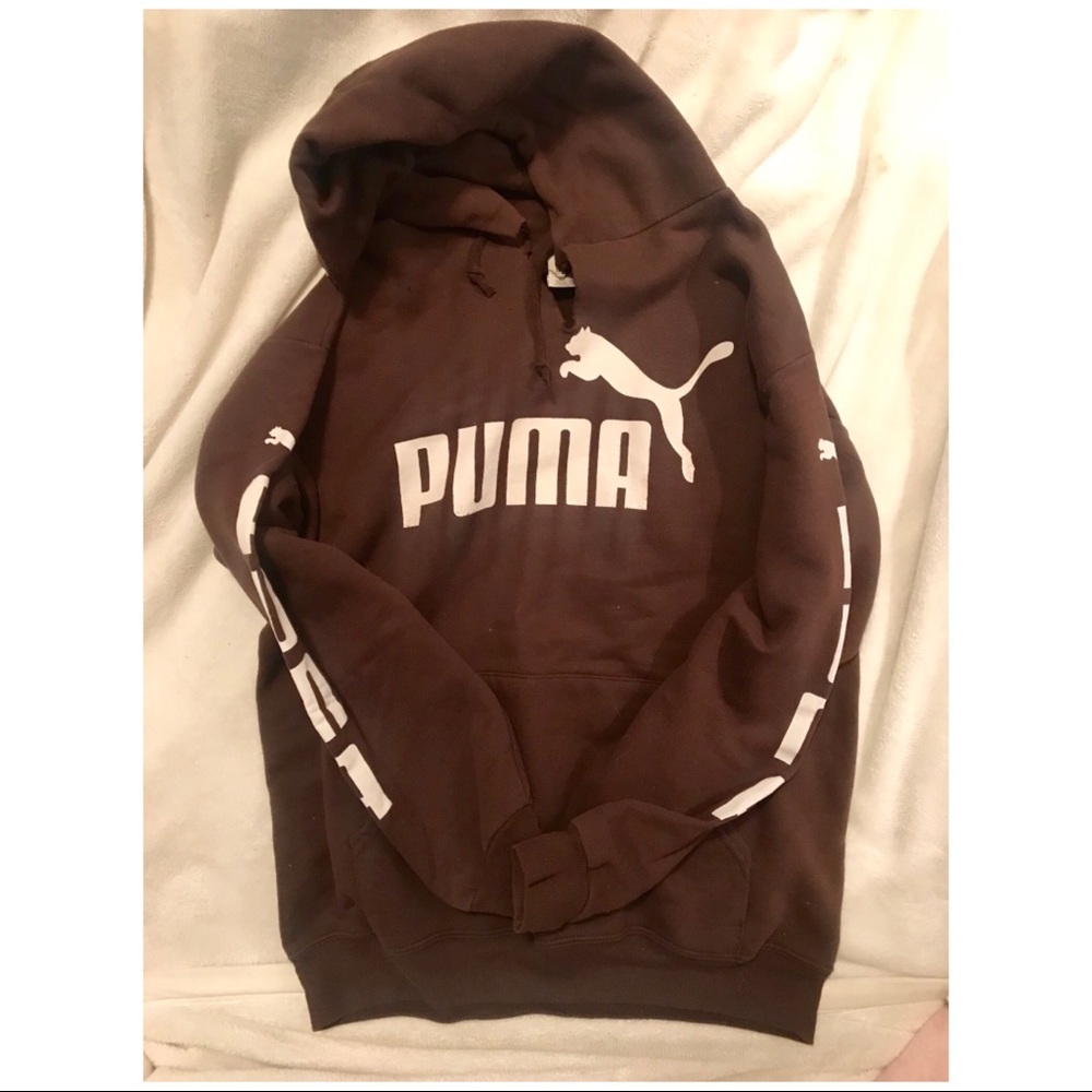 Brown Puma Hoodie